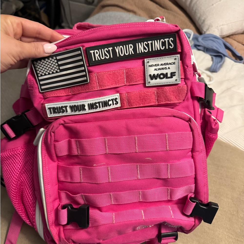 WOLF Pink Tactical Backpack